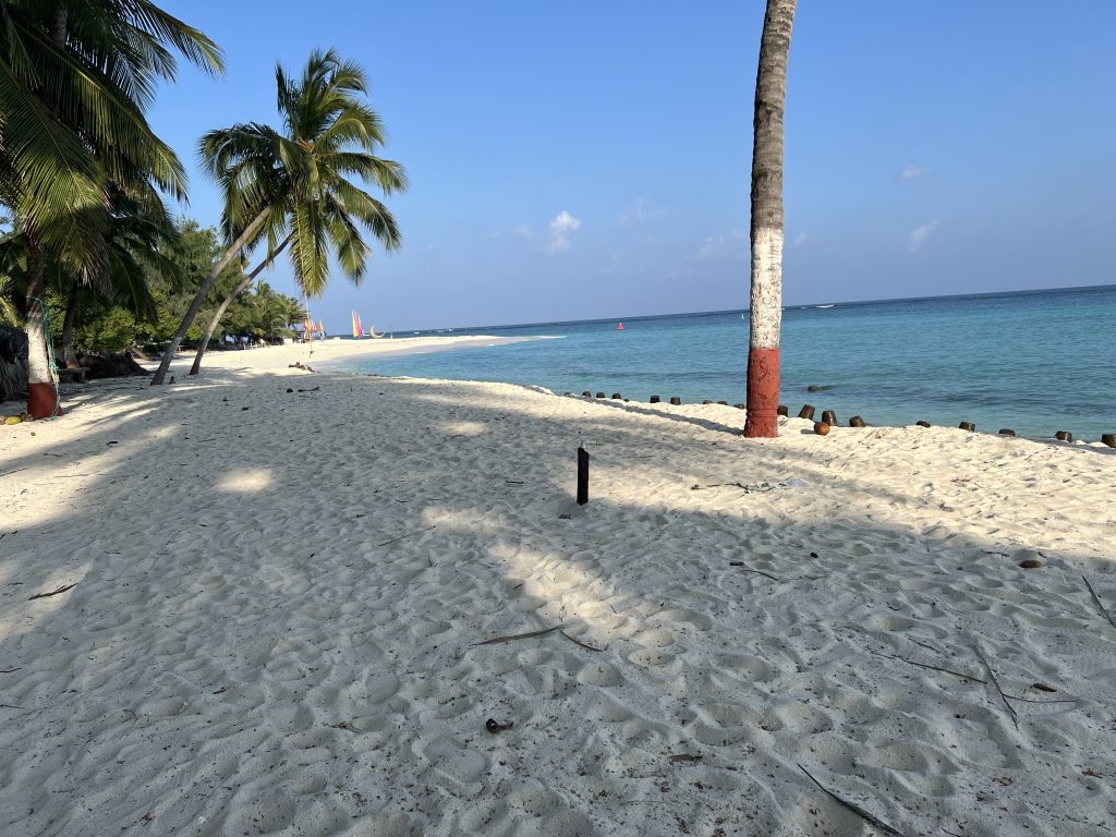 Beach view of Agatti - The magical lagoon beach